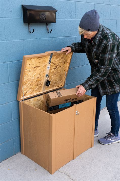 porch box for package deliveries